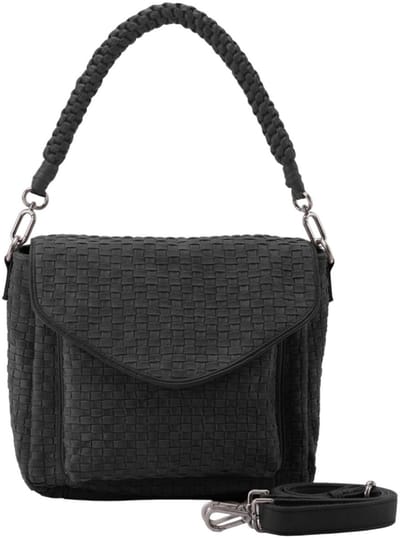 FREDsBRUDER Schoudertas Natural Flow Shoulderbag Black Zwart