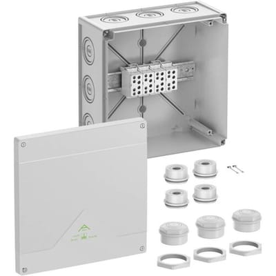 Spelsberg Abox HA 350 Aftakkast (l x b x h) 252 x 252 x 120 mm Grijs IP54, IP66 1 stuk(s)