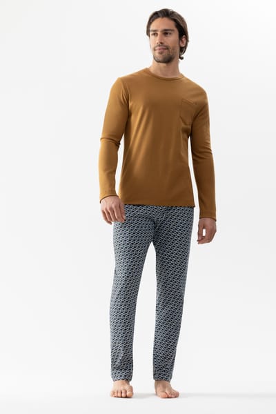 Pyjama Serie Hexagon Cognac
