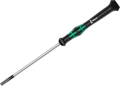 Wera 2035 screwdriver for slotted screws for electronic applicati