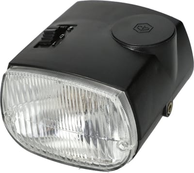 Koplamp Vespa Ciao zwart