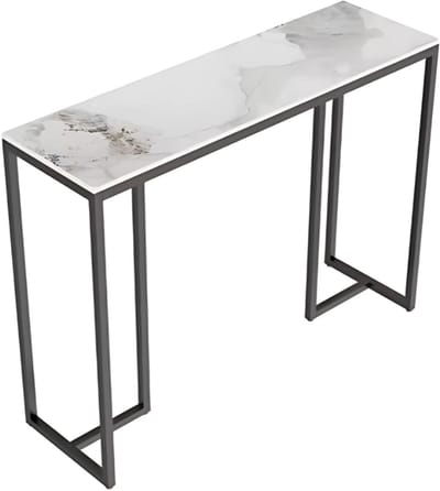 Consoletafel Emerald - Haltafel - Wandtafel - Sidetable - 100cm - Marmer look