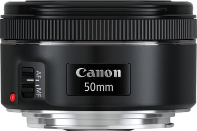 Canon EF 50mm f/1.8 STM - Cameralens