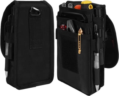 Handige Pouch voor Gereedschap, Multifunctionele Tas voor Veiligheidsmessen, Scharen en Penselen, Ideaal voor Houtbewerkers, Tuinmannen en Klussers