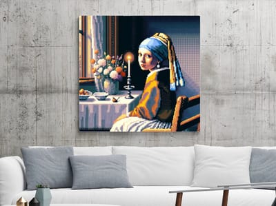 Kunstprint | Wanddecoratie | Dibond | 20 × 20 cm