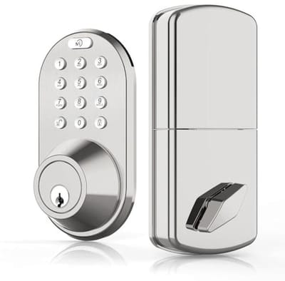 Elektronisch Deurslot met Digitale Code - Slimme No-Key Toegang met One-Touch Vergrendeling en Eenvoudige Installatie