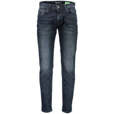 Cars blauwe heren jeans   Stonewash wassing   Slim Fit   5-Pocket zakken   Knoop- en ritssluiting   Regular waist Blauw 28/32