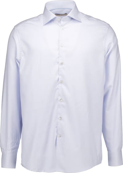 John Miller - Overhemd Lichtblauw John Miller Lange Mouw Overhemd Lichtblauw 5141188