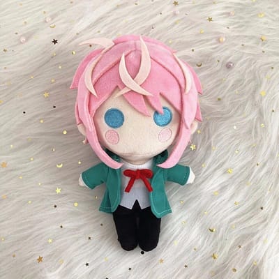 Microphone Hypnose Peluche Jouet Kannonzaka Doppo Amemura Ramuda Cosplay Mignon Doux Oreiller Rempli Cadeau d'Anniversaire 20cm 20cm