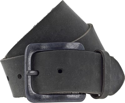 Vanzetti Riem Leder - Jongens - 110 cm - black