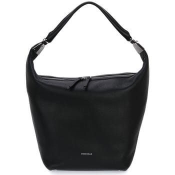 COCCINELLE Leren Schoudertas Mintha Handbag Noir Zwart