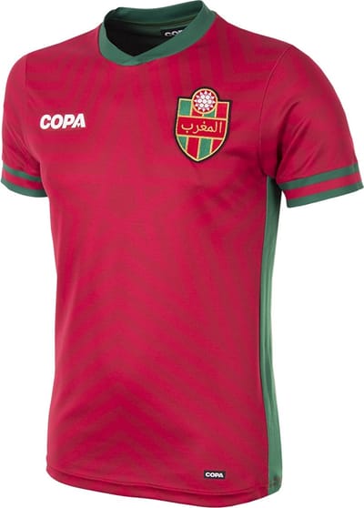 COPA - Marokko Voetbalshirt - Mannen - Rood - M