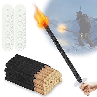 10 Stuks Wasfakkels 720 mm - Buitenfakkels met Handbescherming voor Tuinfeesten en Wandelen