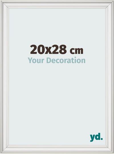 Your Decoration - Fotolijst 20x28 cm - MDF - Wit Geveegd - Lazio