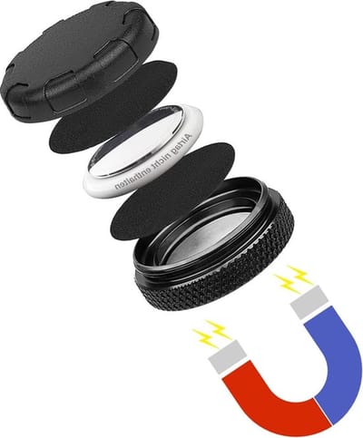 Magnetische houder voor Apple AirTag - neodymium-magneten - winddicht - waterdicht - fiets - bestelwagen - auto