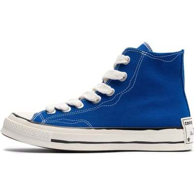 Converse Chuck 70 High Sketch - Blauwe Unisex Sneakers Wit Zwart A08523C 42 blue
