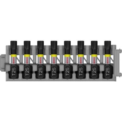 Bosch Accessories 2608522381 2608522381 TX-bit Aandrijving: 1/4 (6,3 mm) Uitvoering: TX TX 25 25 mm