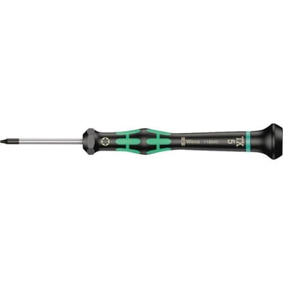 Wera 2067 Torx-schroevendraaier Elektronica en fijnmechanica Grootte T 1 Koplengte: 40 mm 1 stuk(s)
