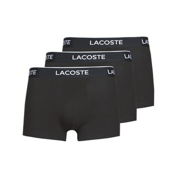 Lacoste Heren 3-pack Trunk - Zwart/Wit - Maat S