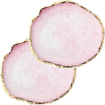 Goodbitz® - Nageldisplay - 2 stuks - Nagel display - Nagel palet - Nagelpalet - Gellak palet - Nagelsteen - Nailart display - Nailstone - Nailart palette - Schilderspalet - Professioneel - ROZE