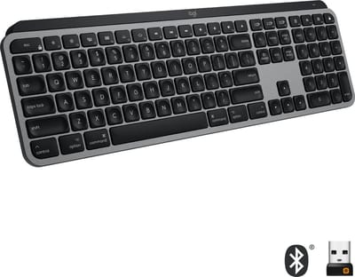 Logitech MX Keys voor Mac - Toetsenbord - Draadloos - QWERTZ ISO - Space Grey
