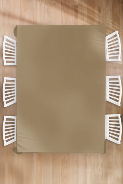 Tafelkleed - Tafellaken - 180x260 cm - Palet - Beige - Interieur - Binnen en Buiten