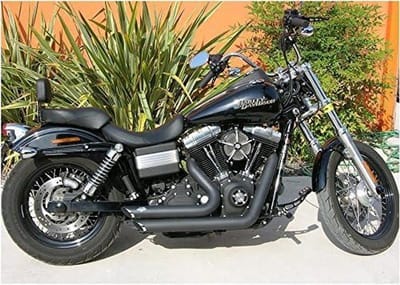 Zwarte Sissybar met Rugleuning voor Harley Dyna Street Bob FXDB - Snelle Montage