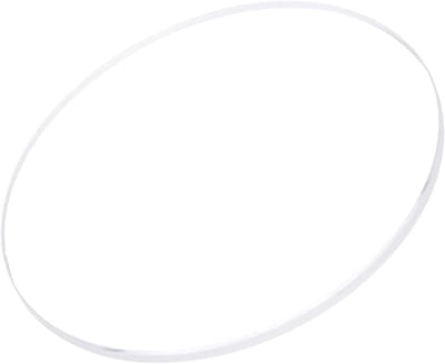 Ronde Plak Mineralen Glas voor Horloge, 40mm Diameter, 1.5mm Dikte, Ultra Helder, Vervangend Horlogeglas voor Zelf Reparaties en Horlogemakers