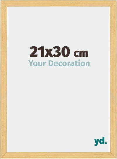 Your Decoration - Fotolijst 21x30 cm - MDF - Beuken Decor - Mura