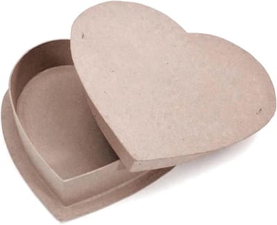 Papieren Mache Doos - Hartvormige Opberger - Creatief Knutselen - Stevig Materiaal - 30 cm - Natuurlijk
