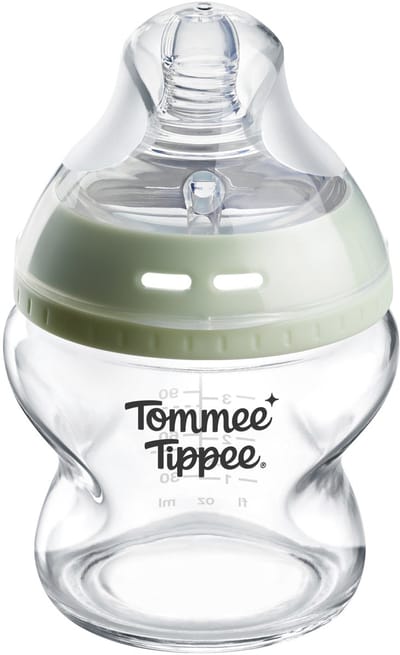 Tommee Tippee glazen Natural Start fles - 1 x 150ml babyfles - 0m+