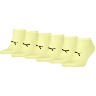 Puma Sport Sneakersokken Light 6-pack Geel-35/38