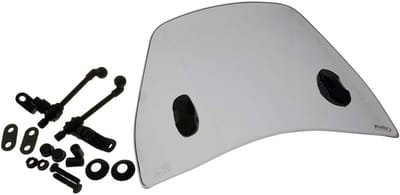 Scooter Windscherm - Windgeleider Verkeer - Bescherming Rijden - Transparant Rookgrijs - 500 g - Transparant