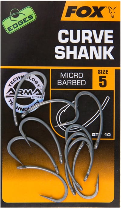 Fox Carp Edges Curve Shank Haken #7