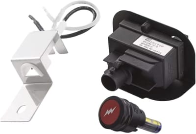 Elektronische Ontsteker voor Gasgrill, Vervangingsonderdeel voor Q120 Q220 Series, Geschikt voor Weber Gasgrill Accessoires, Betrouwbare Ontsteking, Duurzaam en Efficiënt