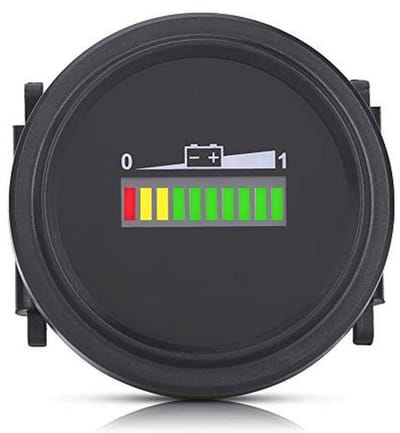 Batterijcapaciteitsmeter 12V tot 72V voor Golfkarretjes