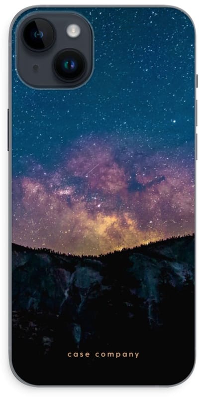 Case Company® - Hoesje geschikt voor iPhone 14 Plus hoesje - Travel to space - Soft Cover Telefoonhoesje - Bescherming aan alle Kanten en Schermrand