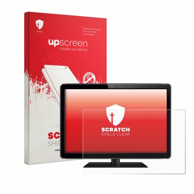 upscreen - Screenprotector voor Flatscreens mit 15.3 inch Schermen [329 mm x 205.6 mm, 16:10] - Folie Beschermfolie transparant