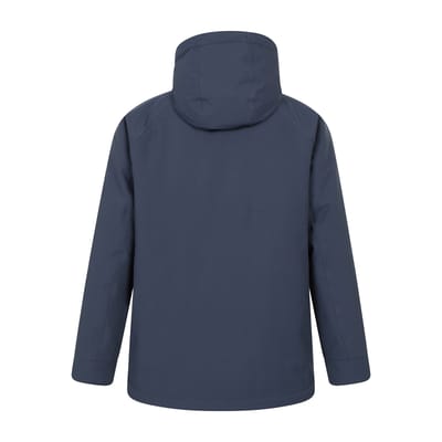 Mountain Warehouse Dames Kastanjebruine Waterdichte Gewatteerde Jas (Marineblauw)