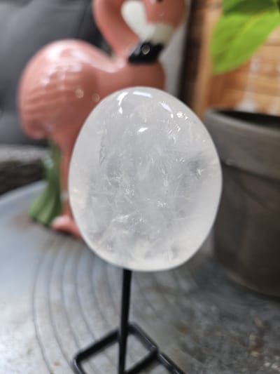 Jumbo Edelsteen Bergkristal op standaard 10cm BOL DEAL