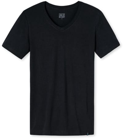 Schiesser Long Life Soft T-shirt V-hals (155630)-1 Admiral-8