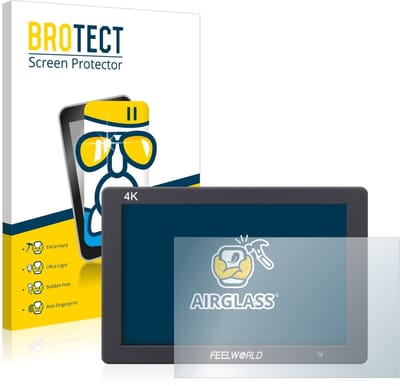 Screenprotector voor Feelworld T7 7" Beschermglas transparant