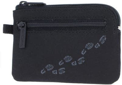 oxmox sleutelgeval New Cryptan Keyholder Footsteps Print Grey Black zwart