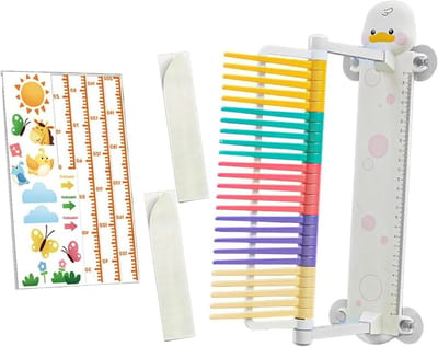 BEALIFE Springtrainingsapparatuur, wandmontage springtrainer, oefenaccessoires, verbetert de springvaardigheden van kinderen, verticale tester, interactief speelgoed voor ouder