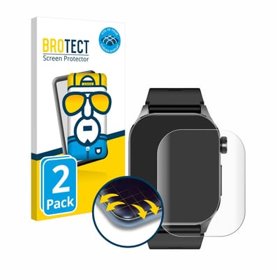 BROTECT - Screenprotector voor Kardena Care Pro 4 / 5 Modern - Folie Beschermfolie transparant volledig dekking - 2 Stuks