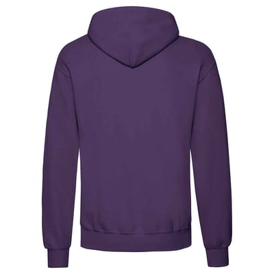 Fruit of the Loom Unisex Volwassen Klassieker Hoodie (Paars)