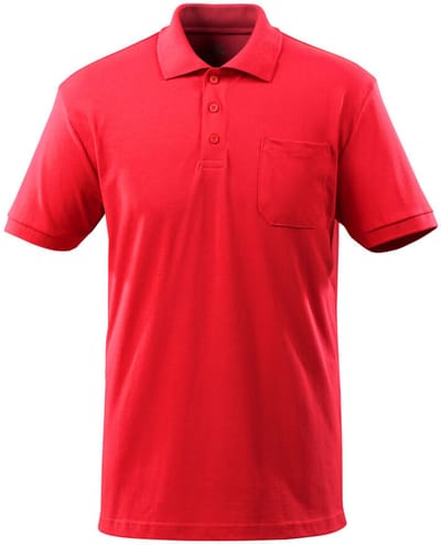 Mascot Crossover Poloshirt met borstzak 51586-968 - signaalrood - 3XL