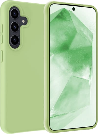 Hoesje Geschikt voor Samsung Galaxy A55 - Sterk & Shockproof - Hoes Cover - Siliconen Case - Groen