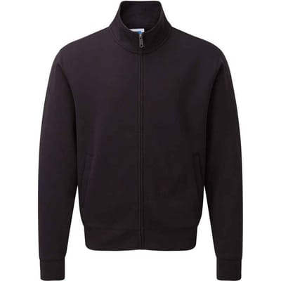 Russell Heren Authentiek Sweatjack (Zwart)