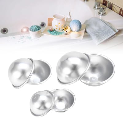 Dailygoods- Bad Bom Professionele Vormen - DIY Bad Zeep - Handgemaakte Zeep Taartjes - Fizzy Crafting Molds - Cadeauset - Hygiënisch en Voedselveilig - Badzeep